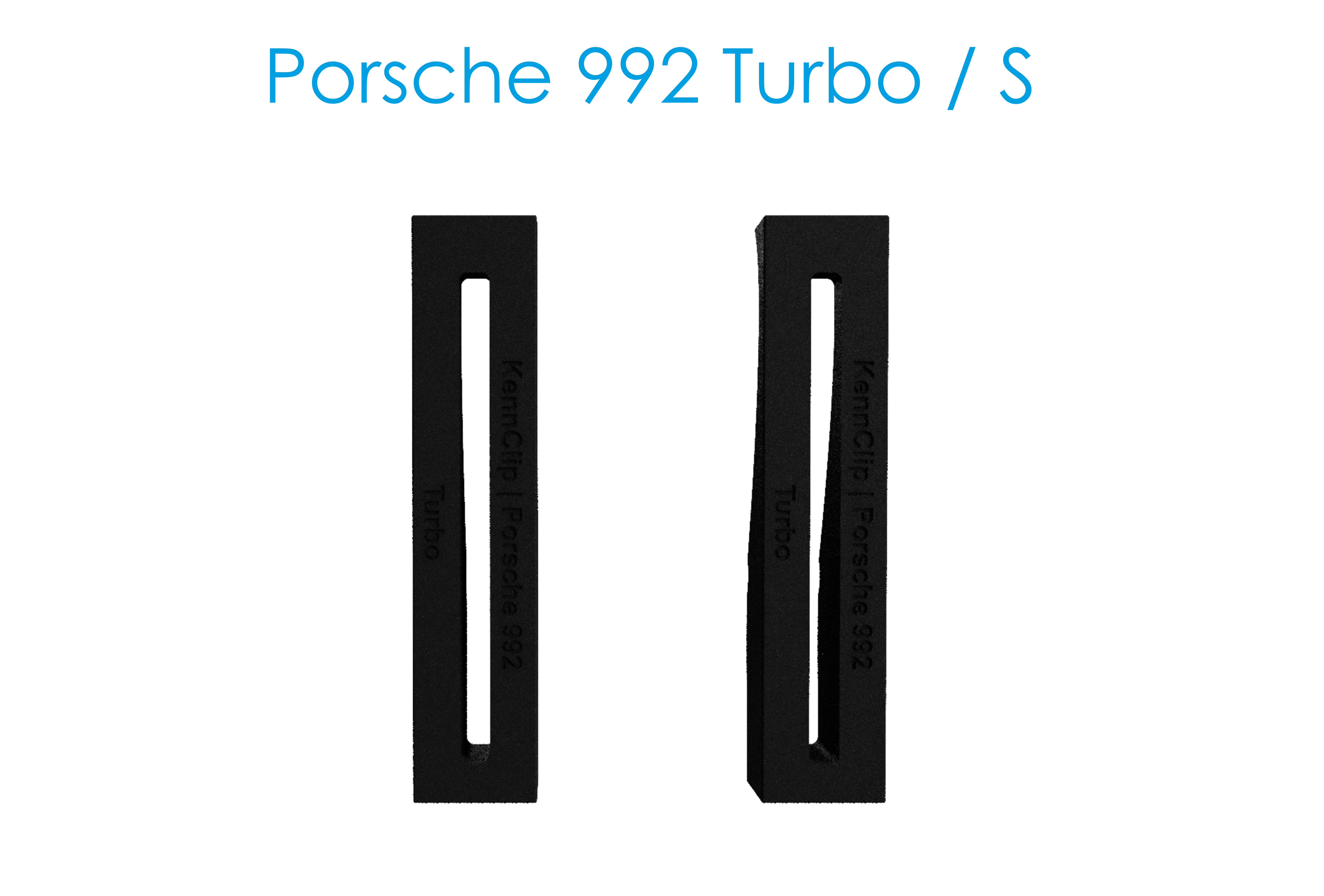 Porsche 911 | 992 Kennzeichen Adapter
