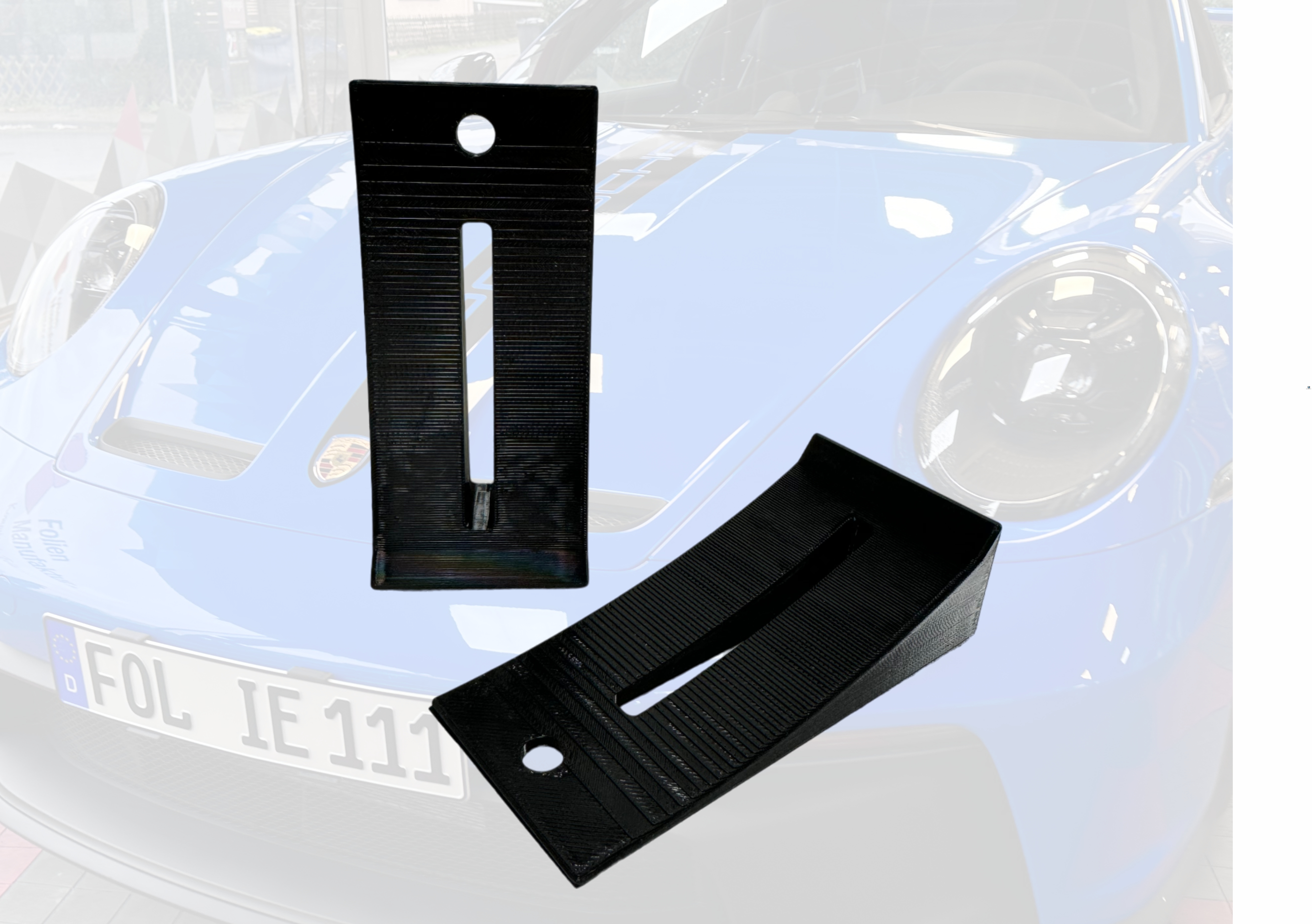 Porsche 911 | 992 Kennzeichen Adapter