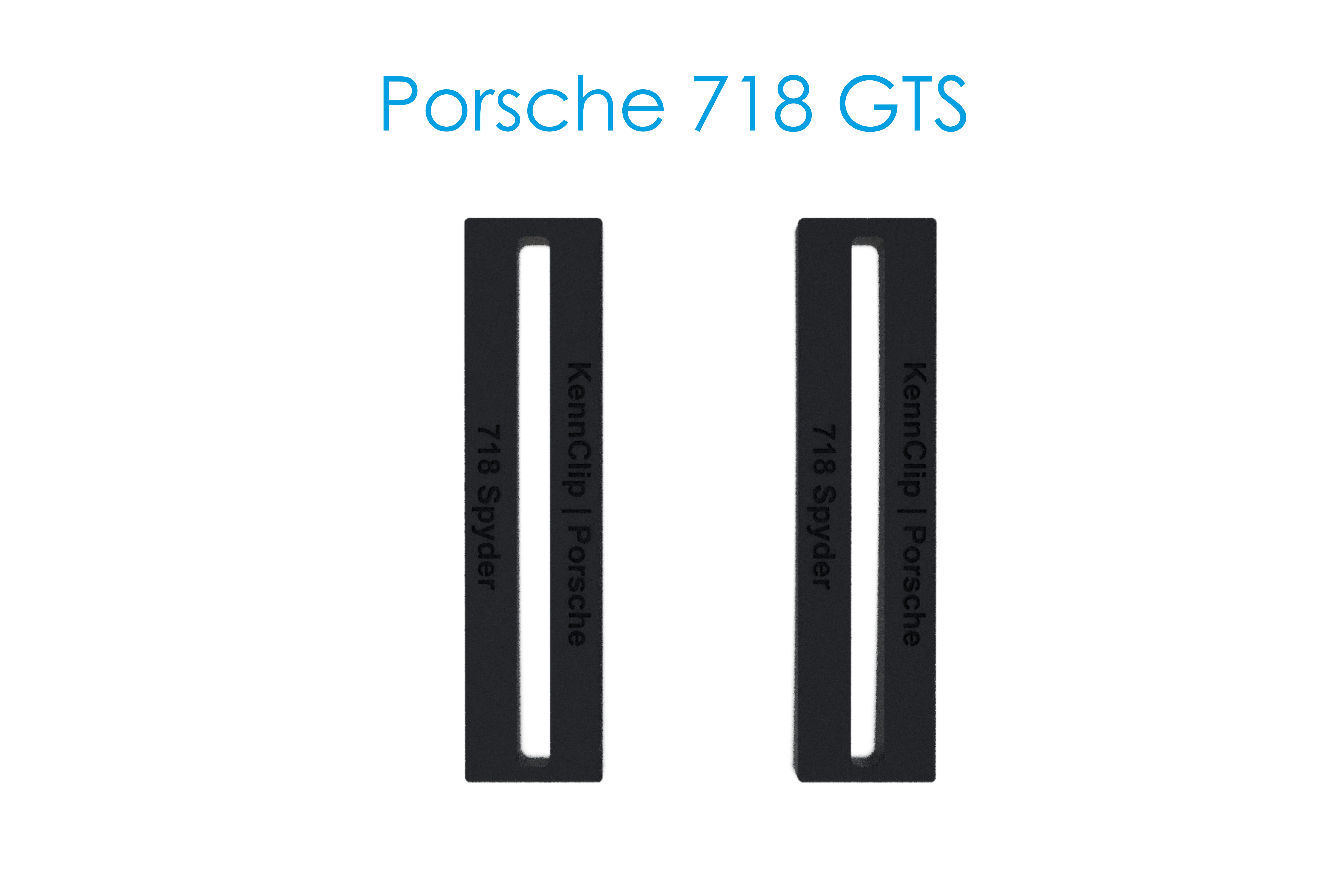 Porsche 718 Kennzeichen Adapter 