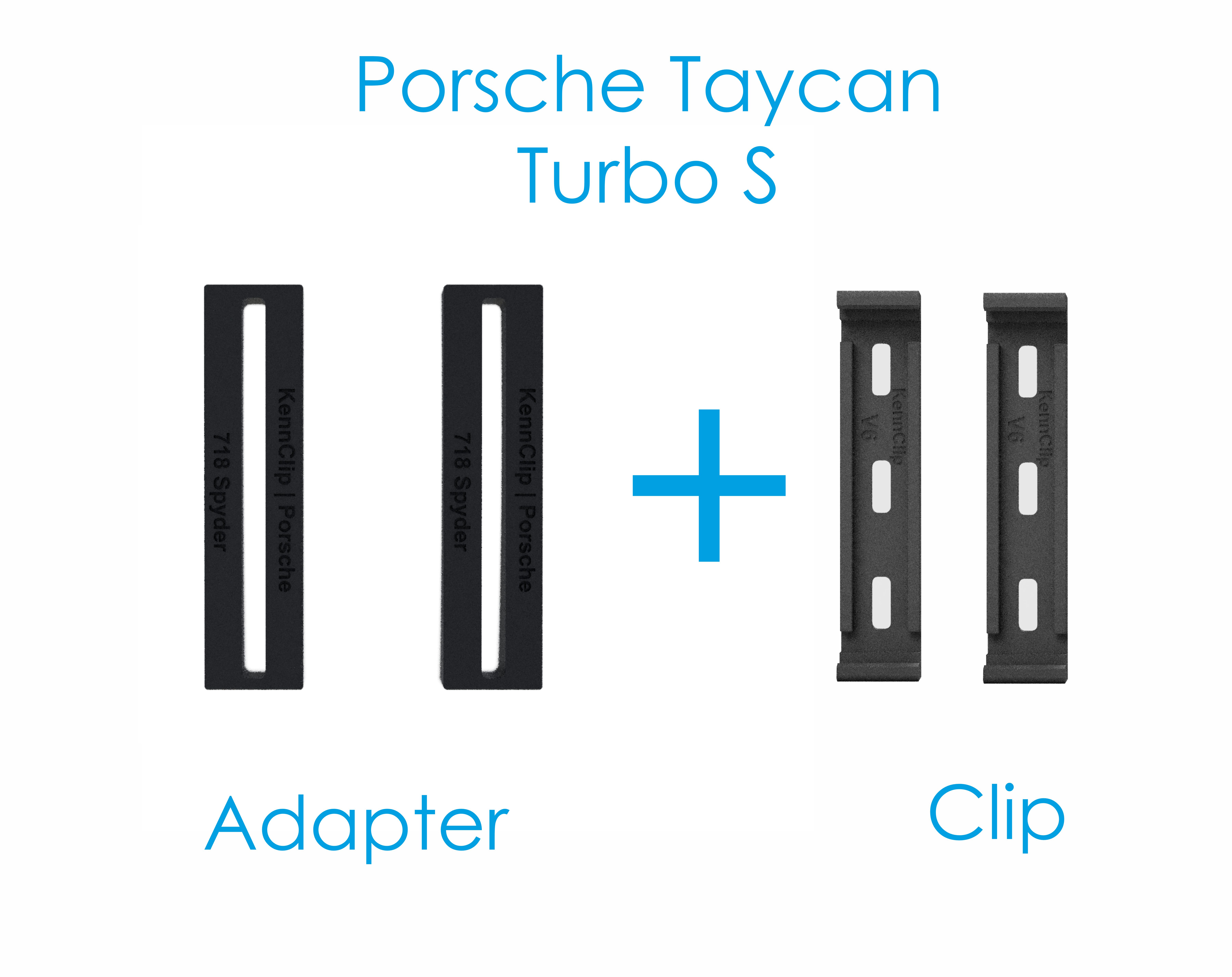 Porsche Taycan Kennzeichen Adapter