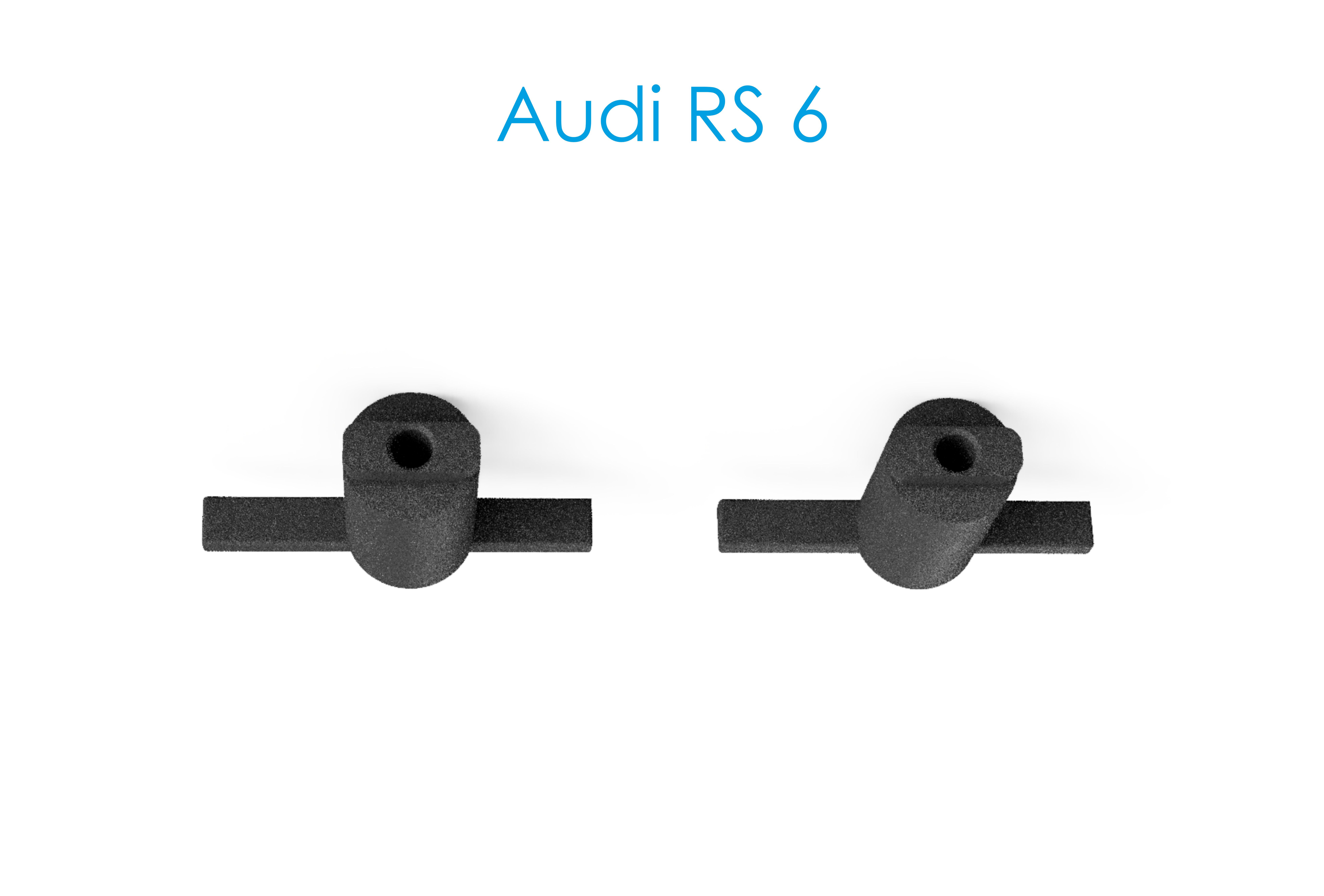 Audi RS Wabengrill Kennzeichen Adapter
